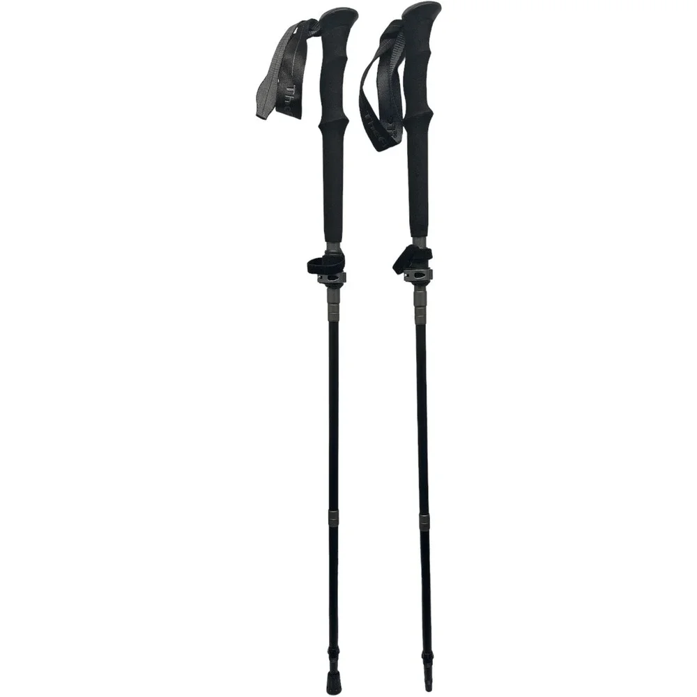 The Fit Life Folding Hiking Backpacking Camping Poles W/11 Pieces 4'-5
